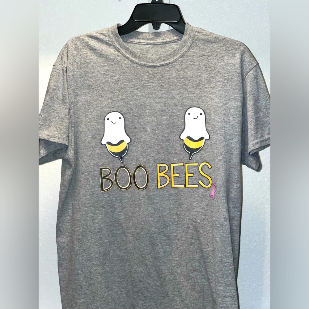 Boo Bees October Breast Cancer Shirt